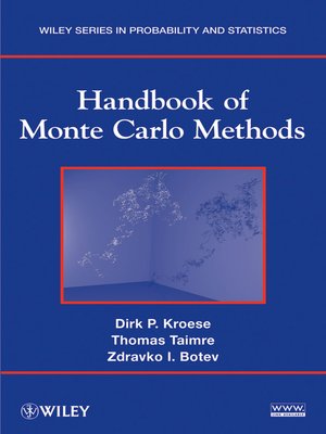 cover image of Handbook of Monte Carlo Methods